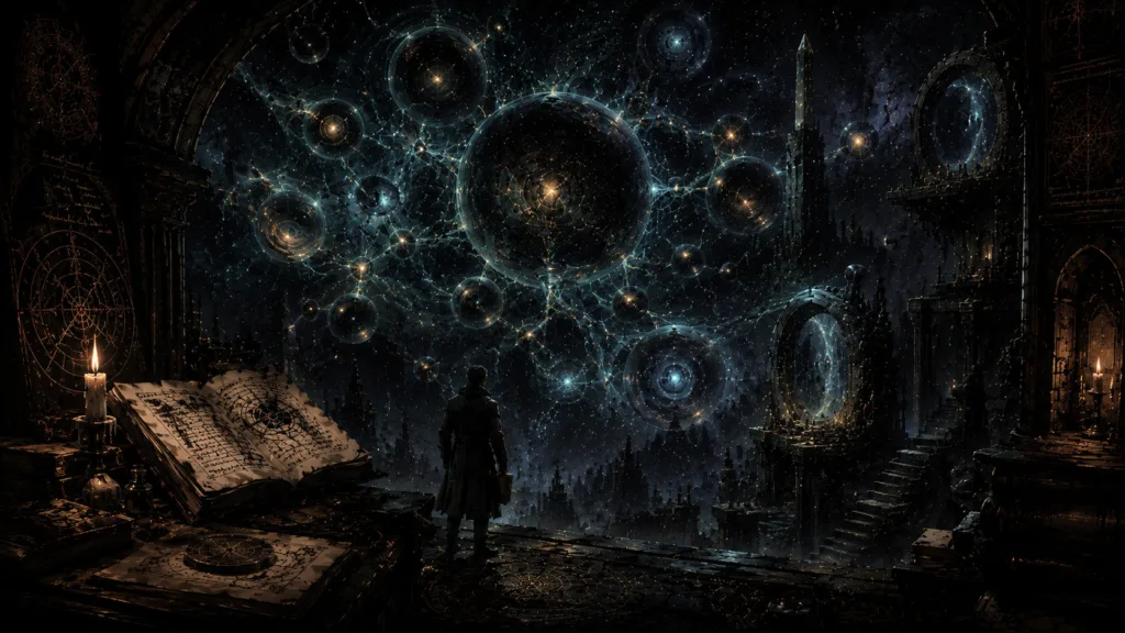 Yog-Sothoth explicado além dos mitos: por que ele é chamado de A Porta e a Chave? yog sothoth-explicado porta e chave