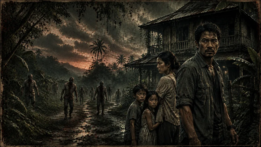 Lá Fora (Outside): quando o apocalipse zumbi encontra uma família em ruínas la fora filme outside